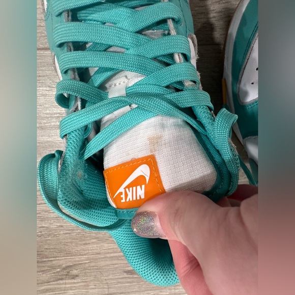 Nike Women’s Dunk Low Teal Zeal - Picture 9 of 9